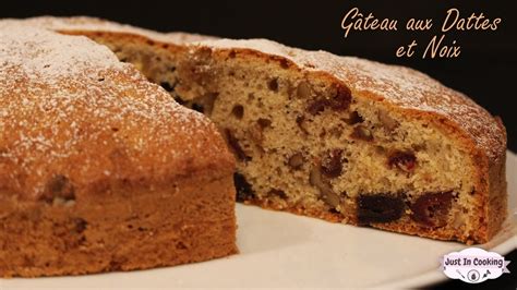 Recette De G Teau Moelleux Aux Dattes Et Aux Noix Youtube