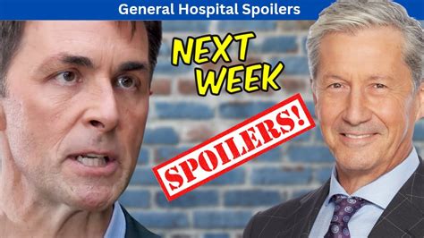 ABC General Hospital Weekly Spoilers April 24th April 28th 2023 GH