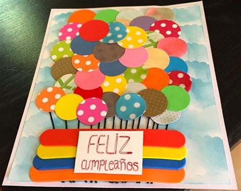 Tarjetas Para Cumpleaños Manualidades