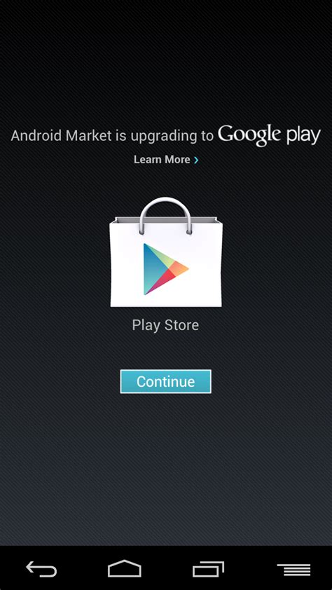 manually update android market  google play store