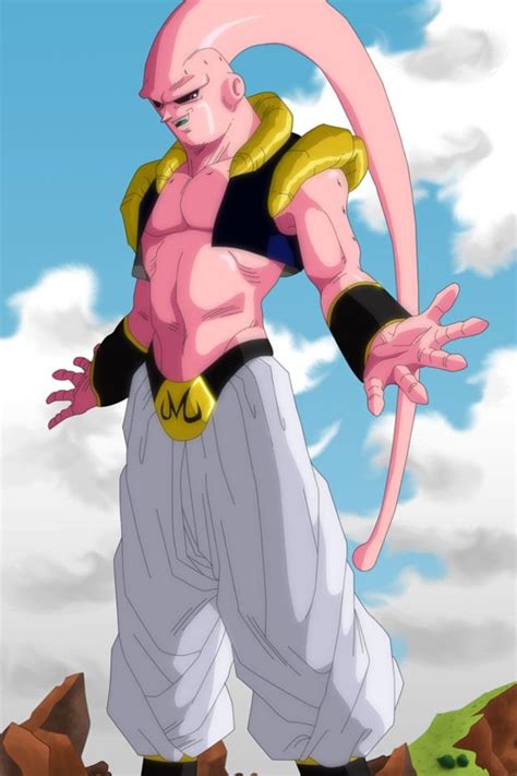 Dbz Super Buu Gotenks Absorbed Dragonball Z Desenhos Dragonball Anime