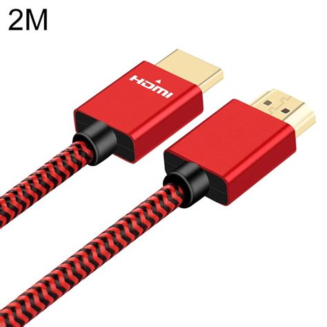 ULT Unite Gold Plated Head HDMI 2 0 Male To Male Nylon Braided Cable