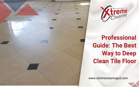 4 Steps To Deep Clean Tile Floors The Right Way