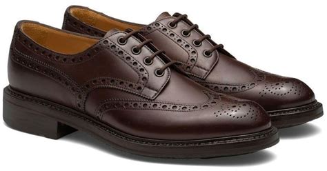 Churchs Horsham Derby Brogues In Brown For Men Lyst