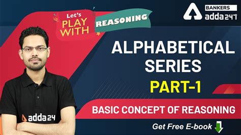 Alphabetical Series Part Reasoning Lets Play With Reasoning