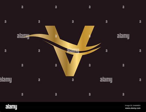 V Logo Design For Business And Company Identity Creative V Letter With