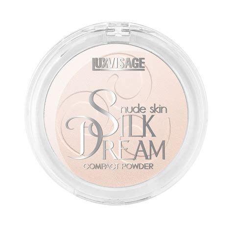 Пудра компактная для лица LUXVISAGE SILK DREAM NUDE SKIN тон 1 купить в интернет магазине
