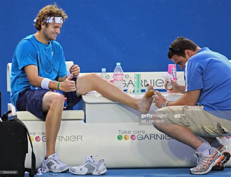 Mardy Fish's feet