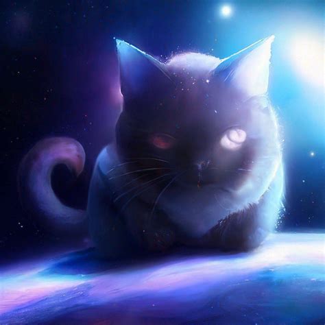 «Кот , планета в космосе, красиво, …» — создано в Шедевруме