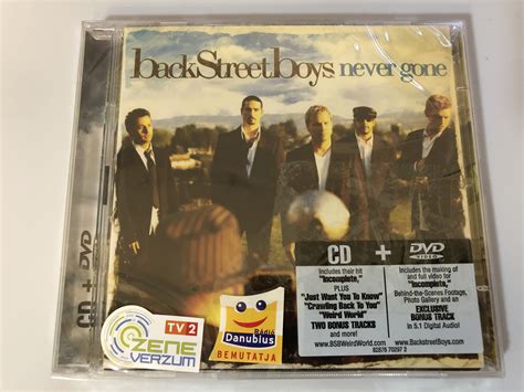 Backstreet Boys ‎ Never Gone Cd Includes Their Hit Incomplete
