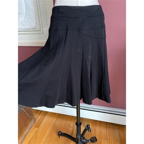 Philosophy Skirts Nwt Philosophy Black Flared Skirt Size Poshmark