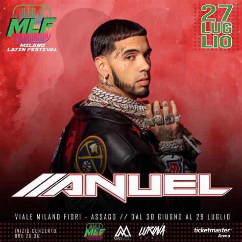 27 Luglio 2023: Anuel AA | Italia Concerti