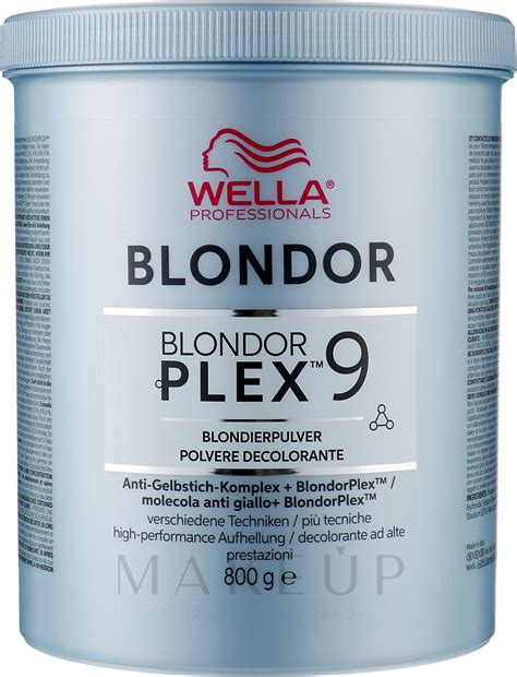 Wella Blondor Plex 9 Powder Lightener Bleaching Powder MAKEUP