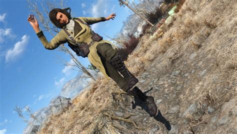 辐射4 铁路制服 CBBE uni boob bodyslide 文件 Mod V0 9 下载 3DM Mod站