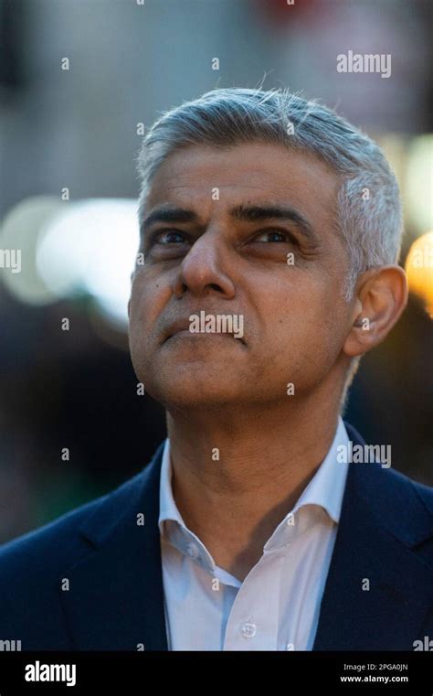 London Uk March Sadiq Khan Mayor Of London Attends The