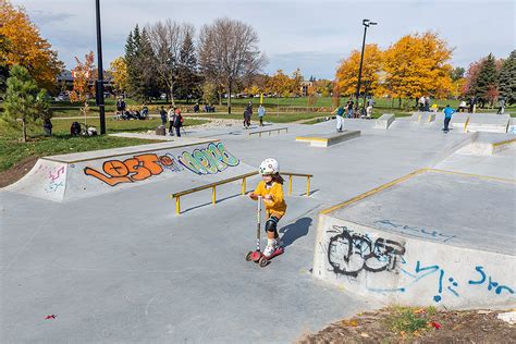 Inauguration Du Parc De Planches Roulettes Au Parc Honor Mercier