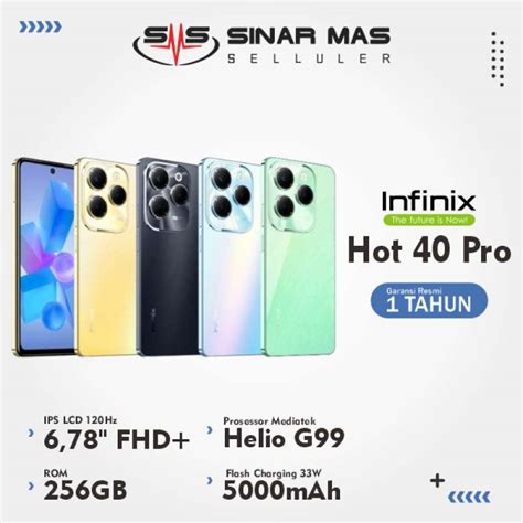 Jual Infinix Hot Pro Smartphone Original Garansi Resmi Di Seller Sinar Mas Selluler Official