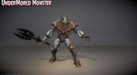 UnderWorld Monster in Characters - UE Marketplace