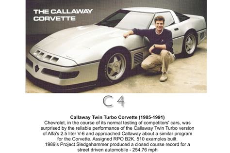 30 Years Of Callaway Corvettes Hotrod Hotline