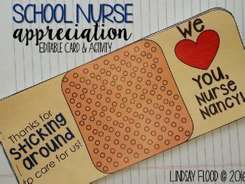 School Nurse Appreciation Card | School nurse appreciation gifts ...