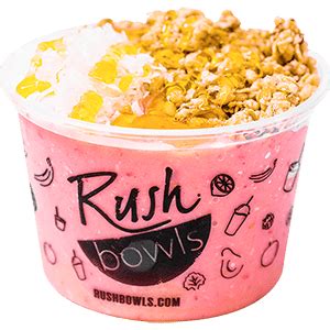 Rush Bowls. All-Natural, Healthy Smoothies, Fruit Bowls & Acai Bowls