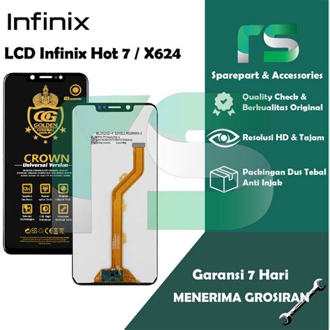 Infinix Hot X Touchscreen Lcd Fullset Complete Shopee Malaysia