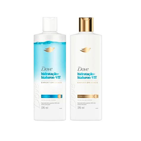 Kit Dove Hidratação Hialuron Vit Pague Menos