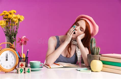 Sleepy Yawning Naked Man Standing In Home Stock Image Image Of Human Lifestyle