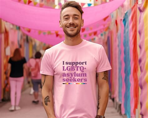 Gay Asylum Seekers Pride Shirt LGBTQ Shirt Lgbt Gift Queer Shirt LGBT Shirt Lgbt Tshirt Merch