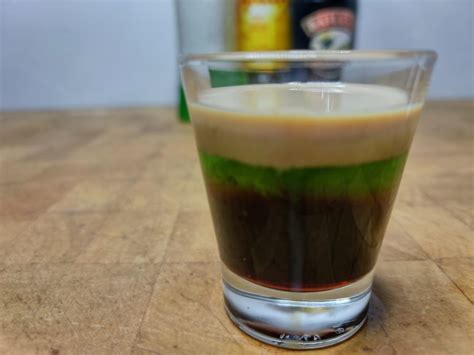 Quick Fuck Shot Colorful Layers Occasional Cocktails