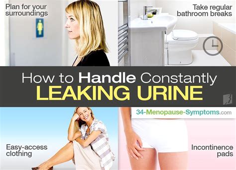 How To Handle Constantly Leaking Urine