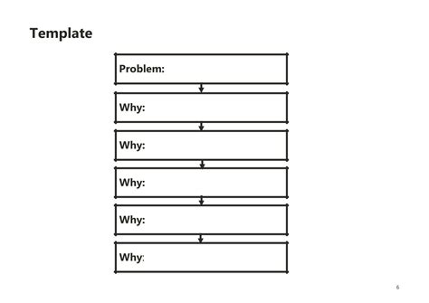 Free Printable 5 Whys Templates [Excel, Word, PDF] Editable Example