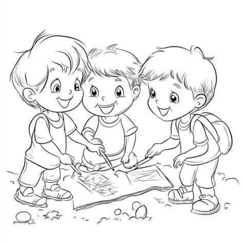 Crianças Para Pintar - 87 desenhos de crianças para colorir que seu filho vai amar pintar