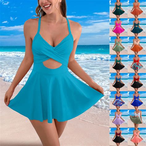 Ykohkofe One Piece Swimsuit Women Sexy Crisscross Cutout Push Up