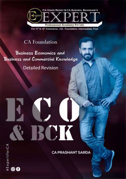 Vknow Ca Foundation Eco Bck Revision Book By Ca Prashant Sarda