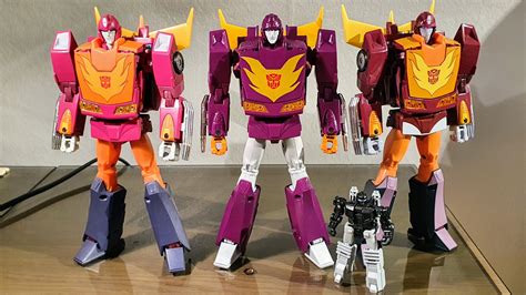 Minor Repaint MP Hot Rod Comic Colours Page TFW The