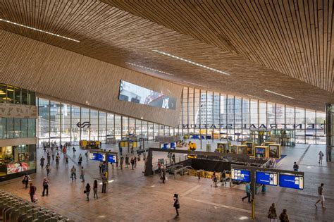 rotterdam centraal station redeveloped by team CS