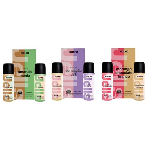 Gel Intimo Lubrificante Beijável Hot Duo Jells Sabores Kalya Shopee Brasil