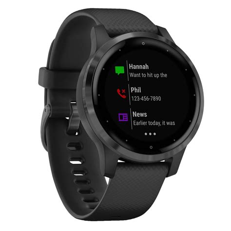 Garmin Vivoactive 4 Hybrid Watch Gray Silver 010 02174 02 Gimmie