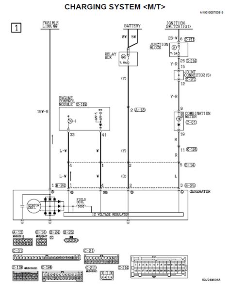 Mitsubishi L200 Alternator Wiring Diagram [diagram] Mitsubis