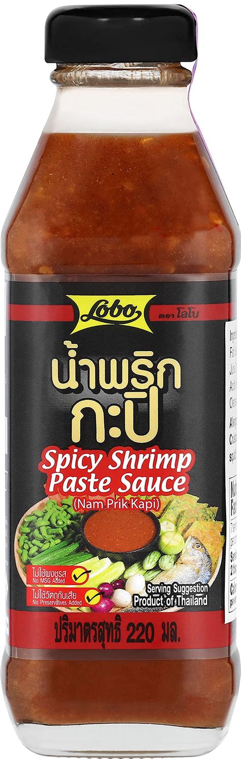 Lobo Thai Spicy Shrimp Mmf7 Paste Sauce Nam Prik Kapi