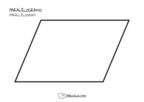 Formas paralelogramo - Dibujo #1246 - Dibujalia