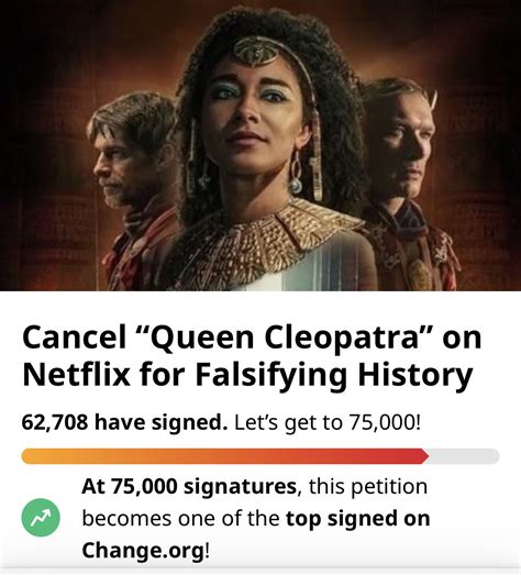 Change Org Removes Petition To Stop Netflix S Queen Cleopatra