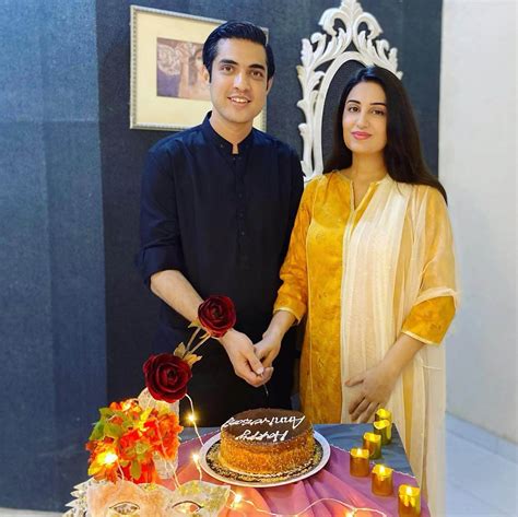 Beautiful Pictures Of Iqrar Ul Hassan Celebrates 9th Anniversary With