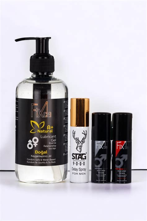 FixCla A Plus Anal Kayganlaştırıcı Jel 250 ml Ultra Gcktirici Etkili Süper 3 lü Sprey Seti