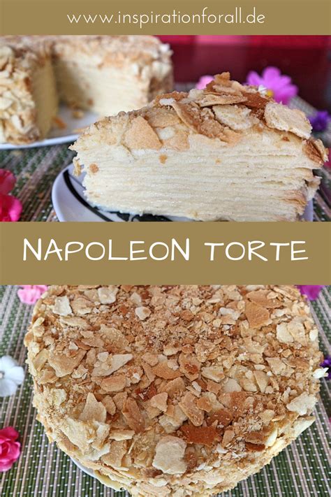 Napoleon Torte Klassisches Rezept F R Russische Schichttorte Rezept