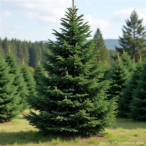 douglas fir tree transparent background prompts stable diffusion
