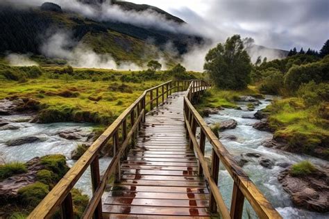Premium Photo Cloudy Day The Hot Springs