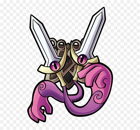 Metagross Png Png Download Pokemon Doublade Art Transparent Png Vhv