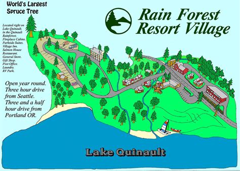 Rain Forest Resort Village 4 Photos Quinault Wa Roverpass